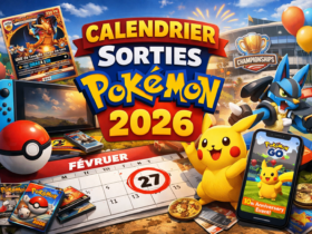 Calendrier sorties Pokémon 2026