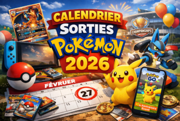 Calendrier sorties Pokémon 2026