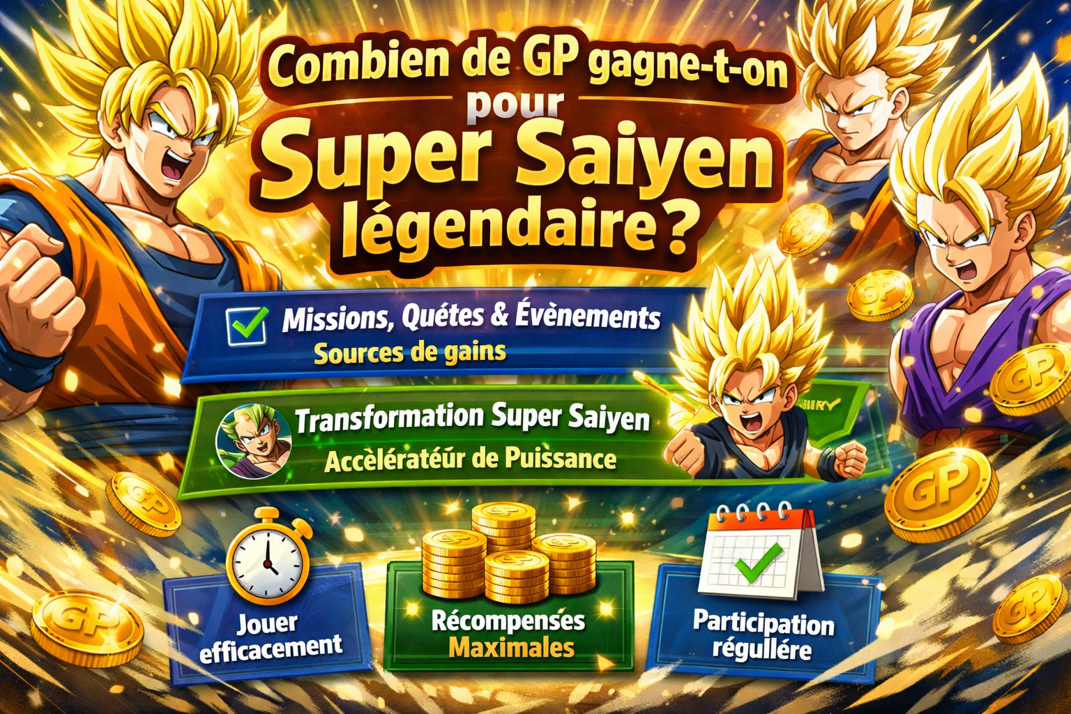 Combien de GP gagne-t-on pour Super Saiyen légendaire