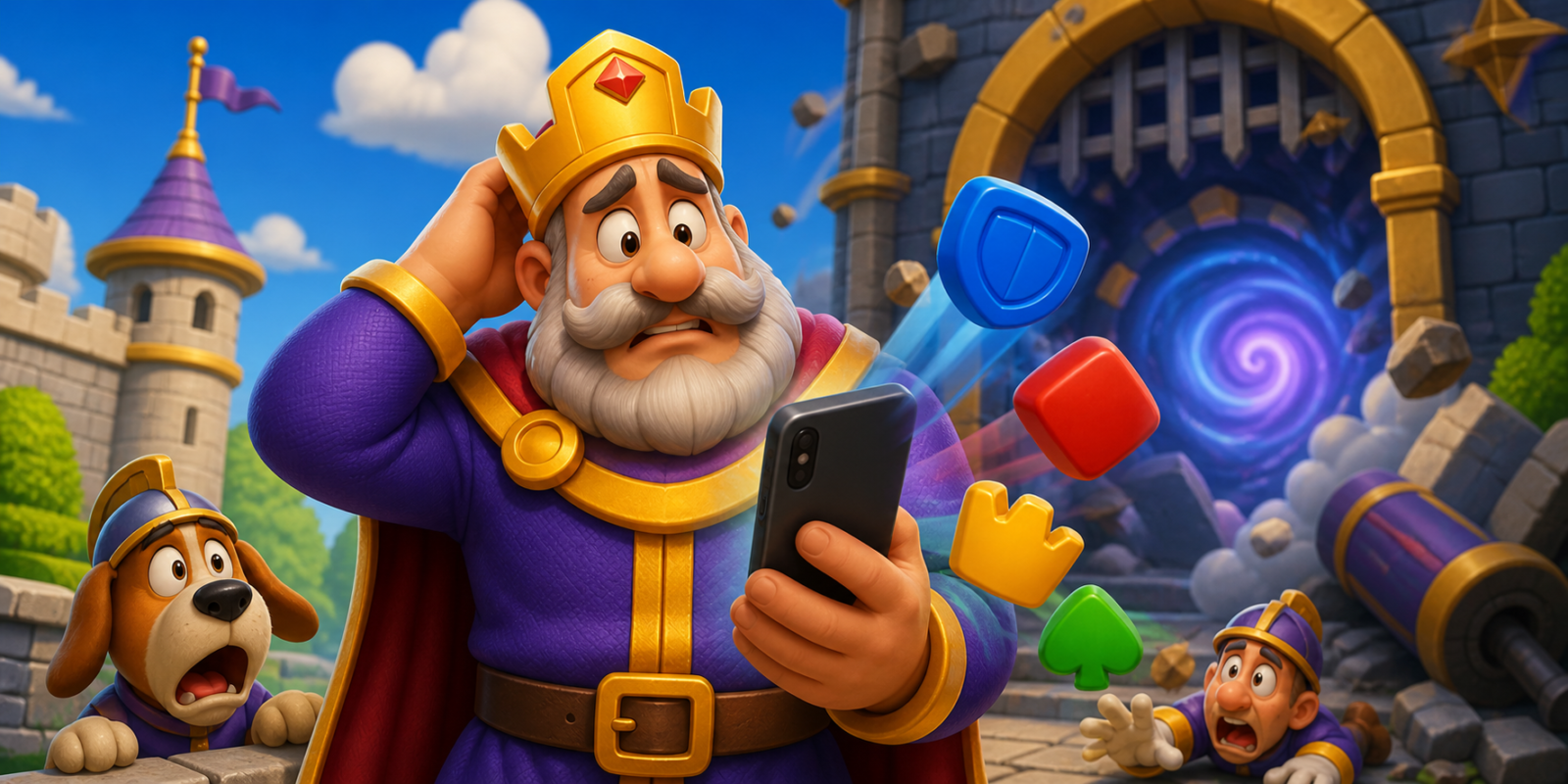 Royal Match bloqué