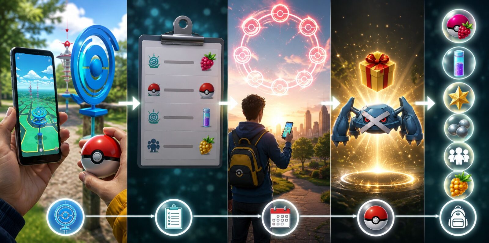 Étude de terrain Pokémon GO