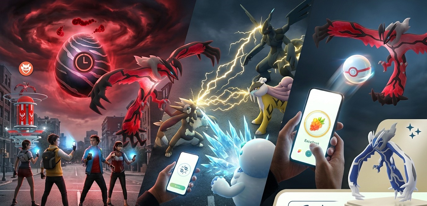 Yveltal dans Pokémon GO