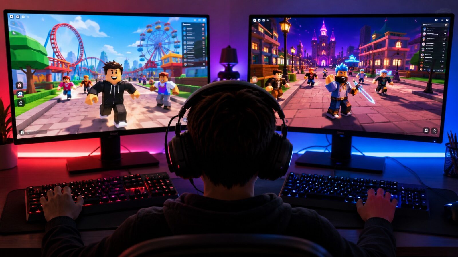deux comptes Roblox en même temps sur PC