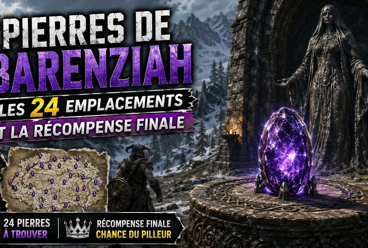 Pierres de Barenziah dans Skyrim