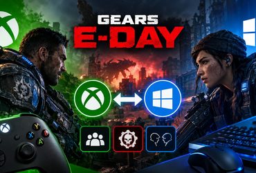 Gears E-Day crossplay XBox et PC