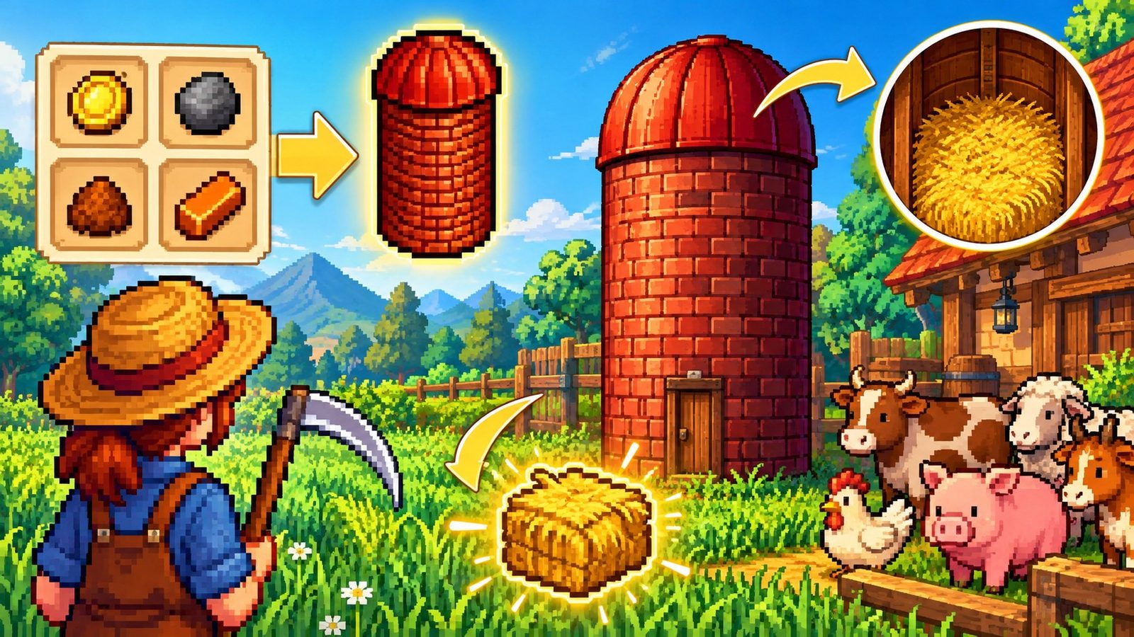 Guide du silo Stardew Valley