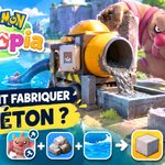 fabriquer béton Pokopia